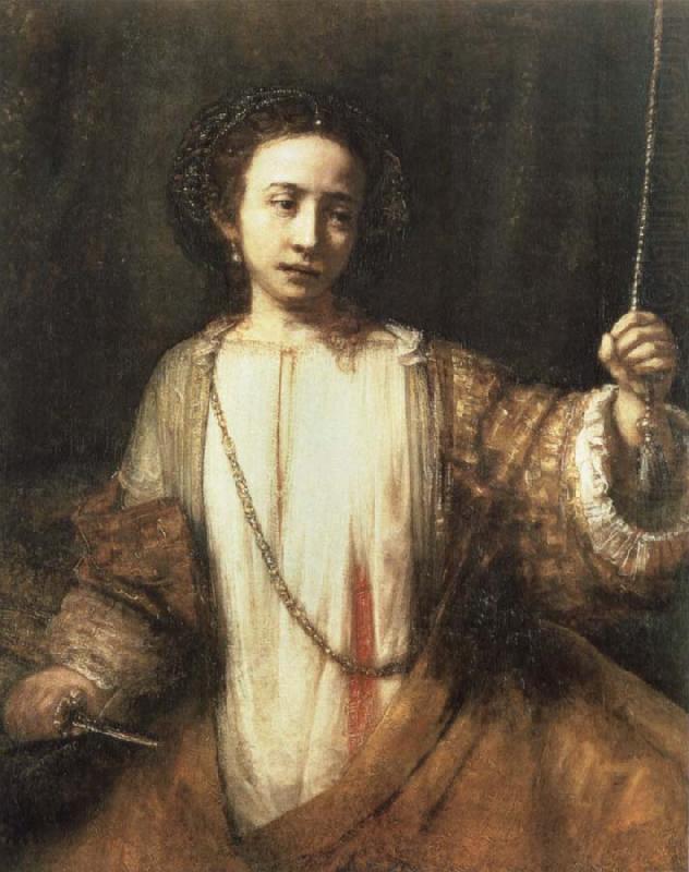 Lucretia, REMBRANDT Harmenszoon van Rijn